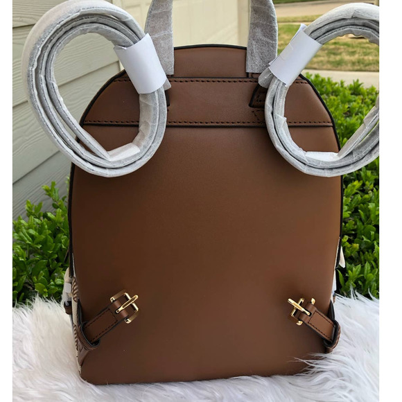 New Michael Kors Jaycee Medium Logo Zip Pocket Backpack - Picture 6 of 9